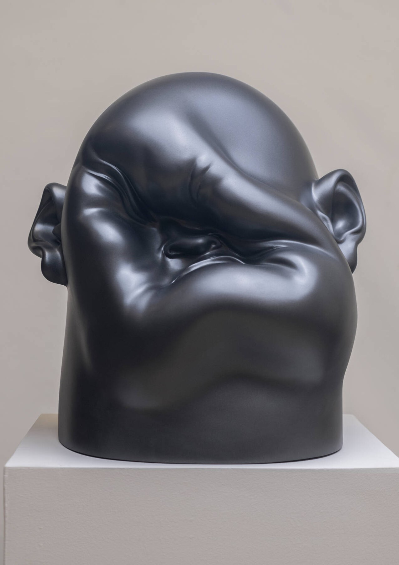 NO! 1，青铜着色雕塑